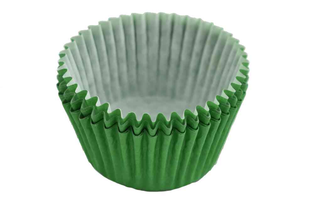 CUP CAKE CASES GREEN X360(Z)